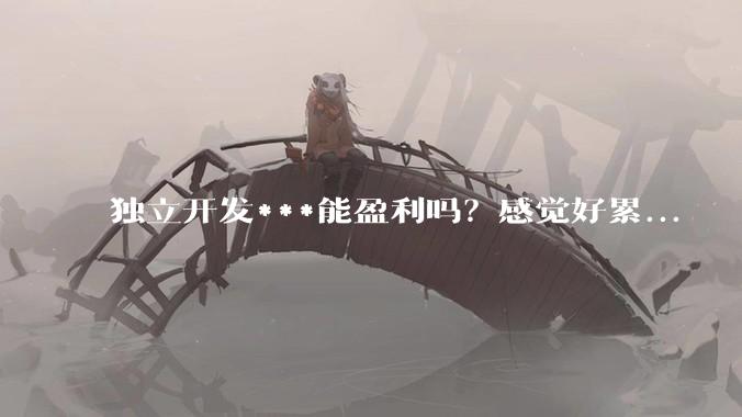 独立开发***能盈利吗？感觉好累...