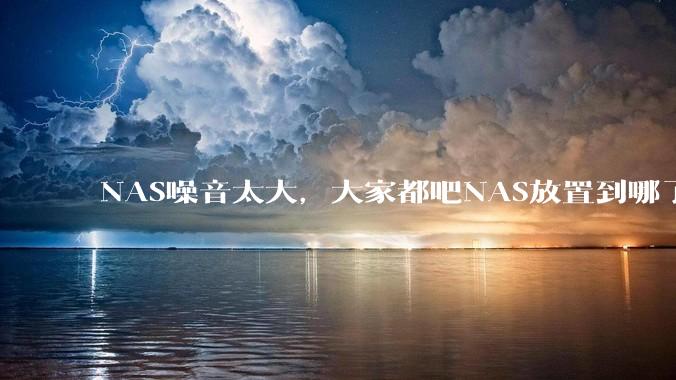 NAS噪音太大，大家都吧NAS放置到哪了？